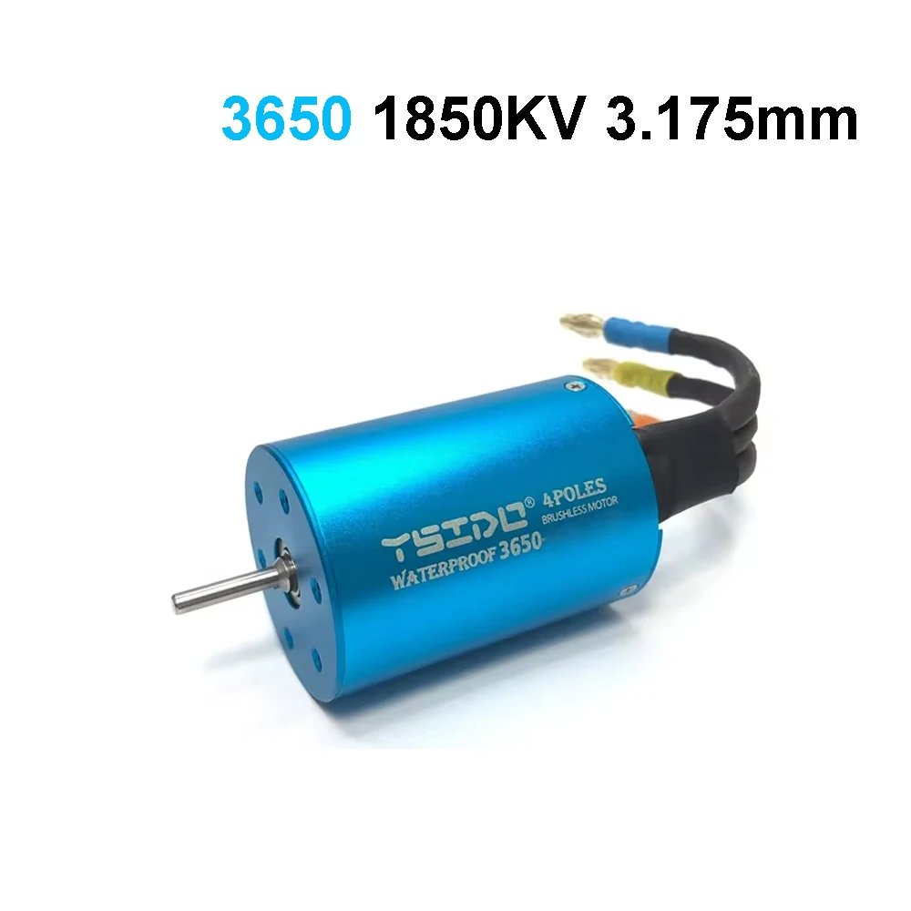 YSIDO 3650 3660 3665 3674 4500KV 5400KV Borstelloze Motor Waterdicht voor 1/10 1/12 Traxxas HSP RedCat Tamiya SCX10 RC Crawler Auto's