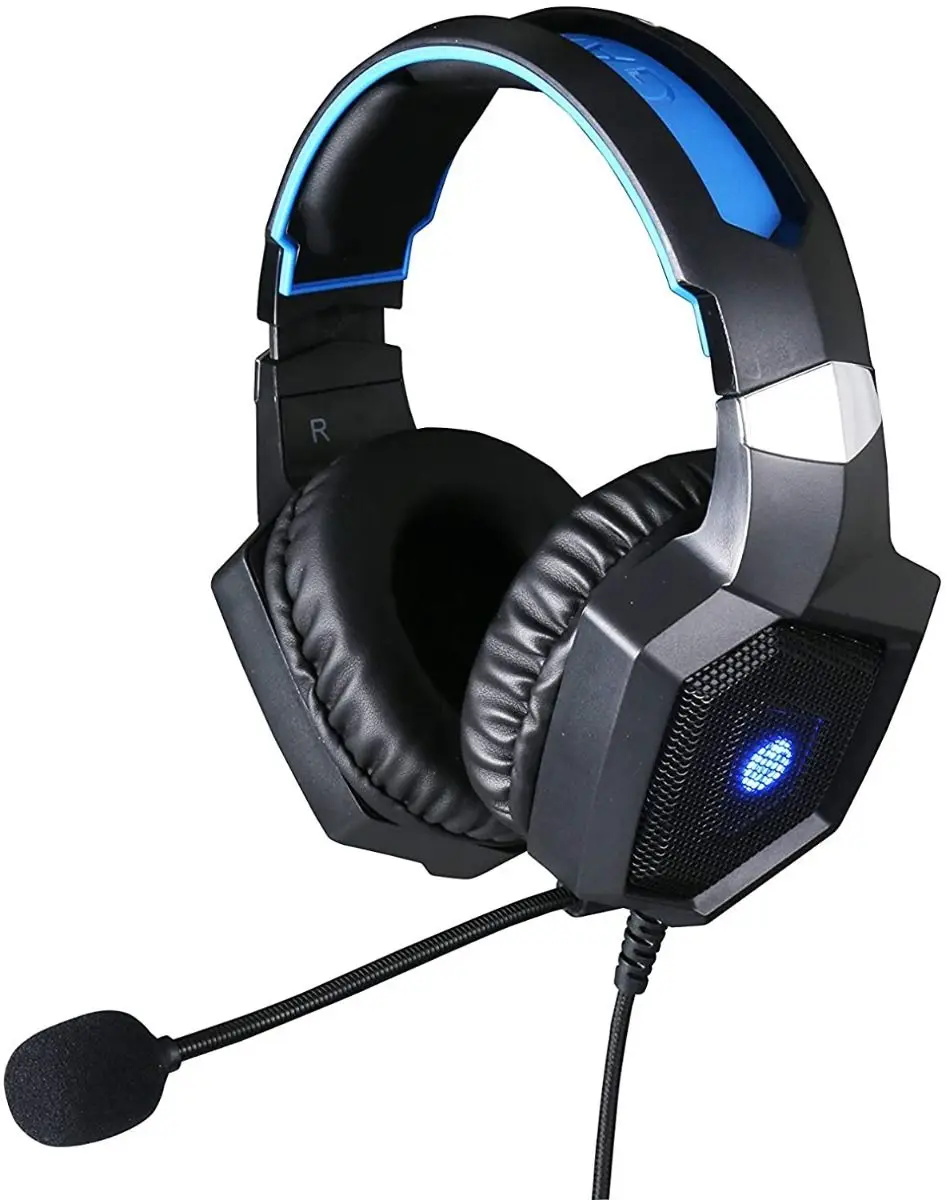 Original HP H320 GS 7.1 Gaming Headphones with Led Light Black