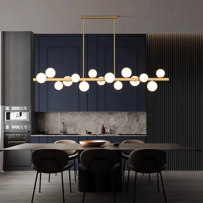 Nordic home decor eetkamer Hanglamp verlichting binnenverlichting Plafondlamp hanglamp kroonluchter lampen voor woonkamer - afbeelding 2