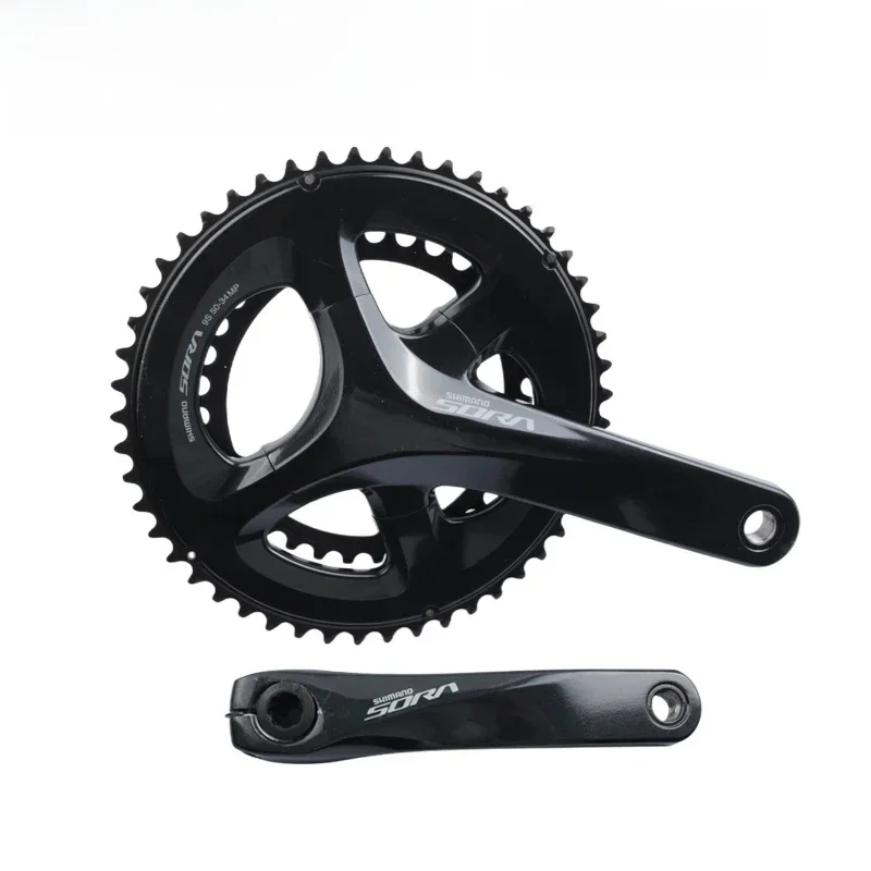 AliExpress Shimano Sora FC-R3000 Crankset 2x9 Speed 170mm 175mm 50-34T With BB-RS501 Road Crank For Road Bike Bicycle