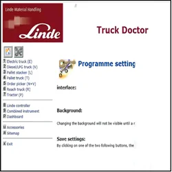 Linde Truck Doctor v 2.01.05 [02/2016] for truck Diagnostic Software Diagnosis Program Free Install