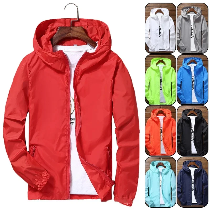 AliExpress NONE Quick Dry Coat Cycling Running Sunscreen Waterproof UV Women Men Thin Outwear Ultra-Light Jacket Men Windproof Coat Jacket 7XL