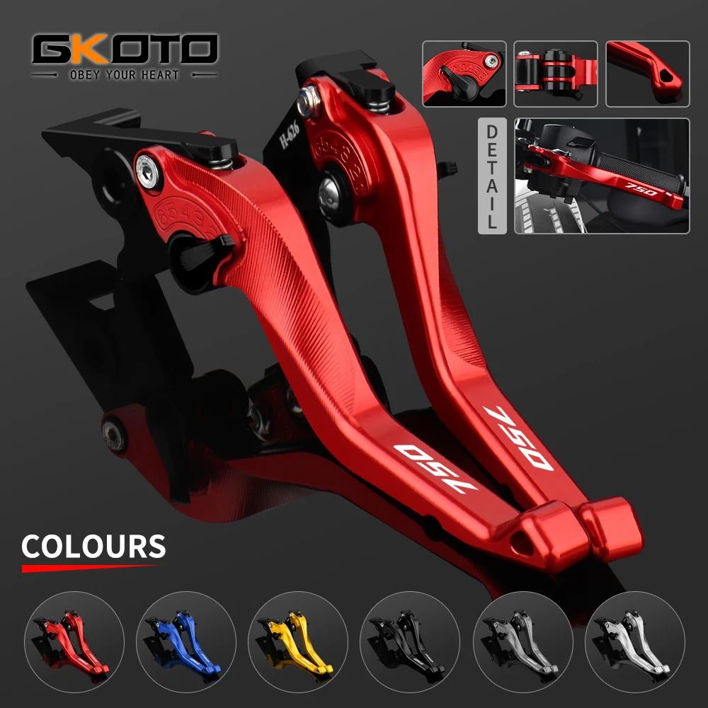 High Quality CNC Ajustable Short Brake Clutch Levers  Motorcycle Accessories For HONDA FORZA 750 FORZA750 XADV 750 2019-2022