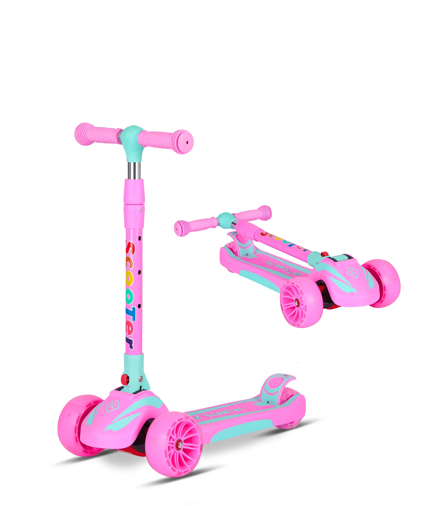 [Low price guaranteed Korea Safety KC certification day delivery] Big Wheel folding children's kickboard Korea safety KC certified product domestic Shipping Next-day Shipping High-strength Frame Safety Design