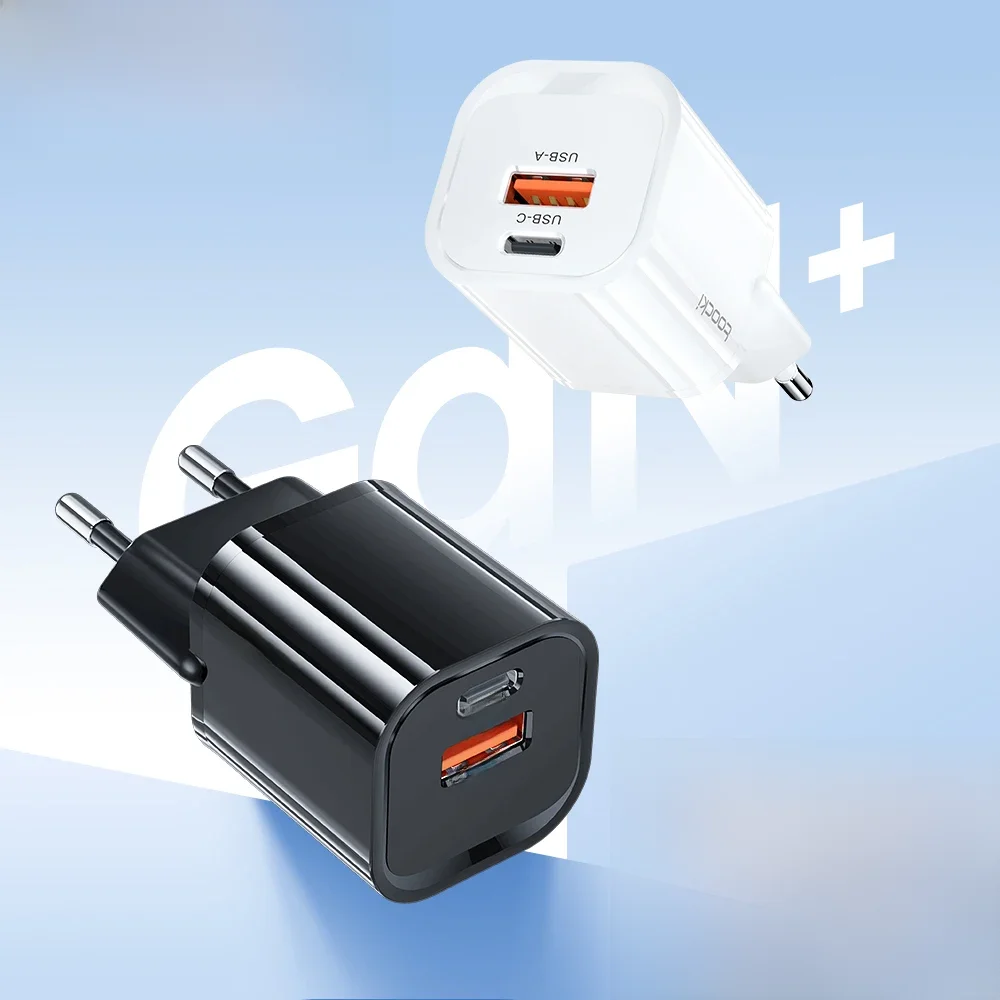 Toocki Carregamento Rápido USB C Carregador, GaN, Carga Rápida 3.0, PD 25W, apto para Samsung S23,