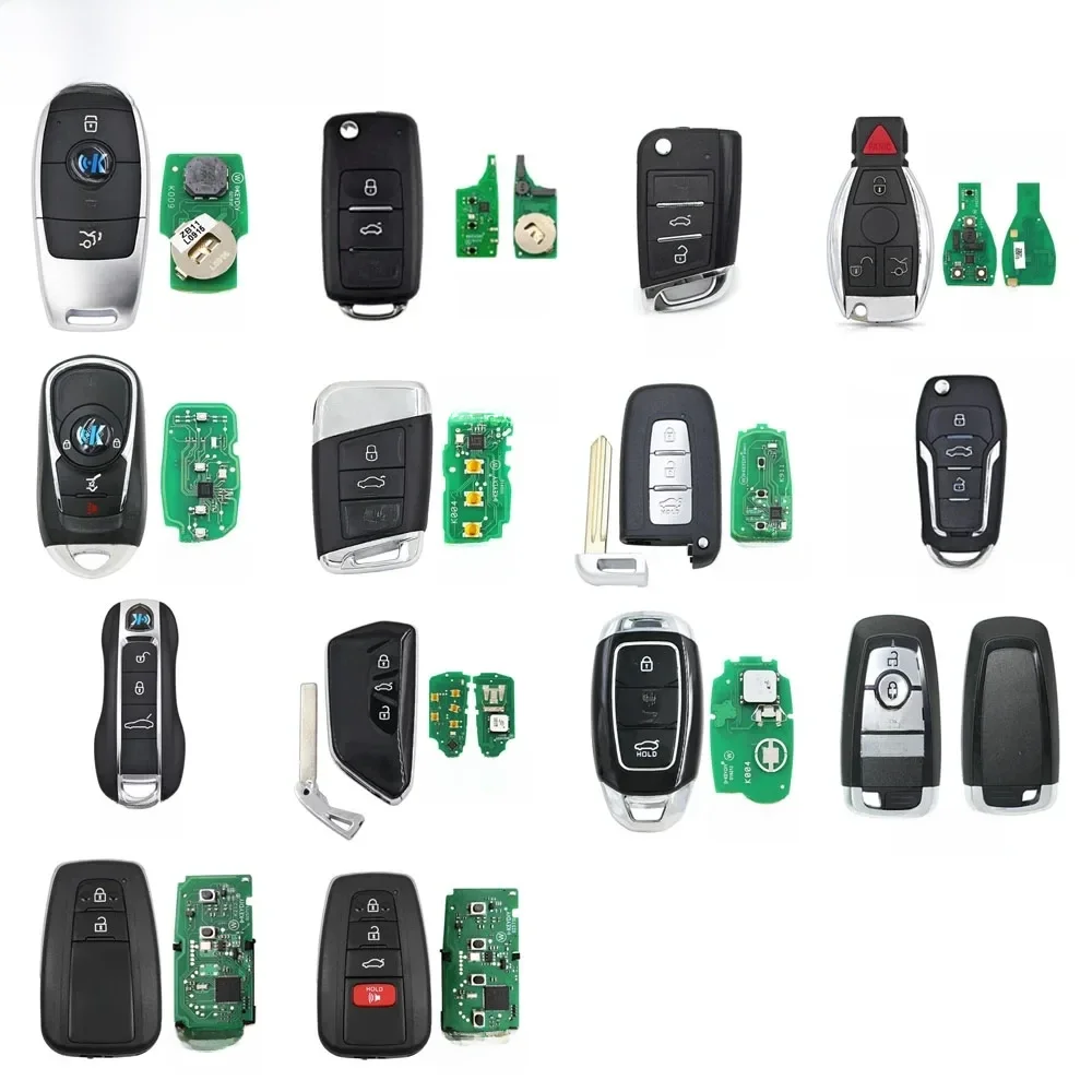 KEYDIY Universele Smart Key ZB04-3 ZB11 ZB12-3 ZB15-3 ZB17 ZB19 ZB28 Smart Key Afstandsbediening voor KD-X2 KD-MAX Autosleutel Afstandsbediening Vervanging - afbeelding 2