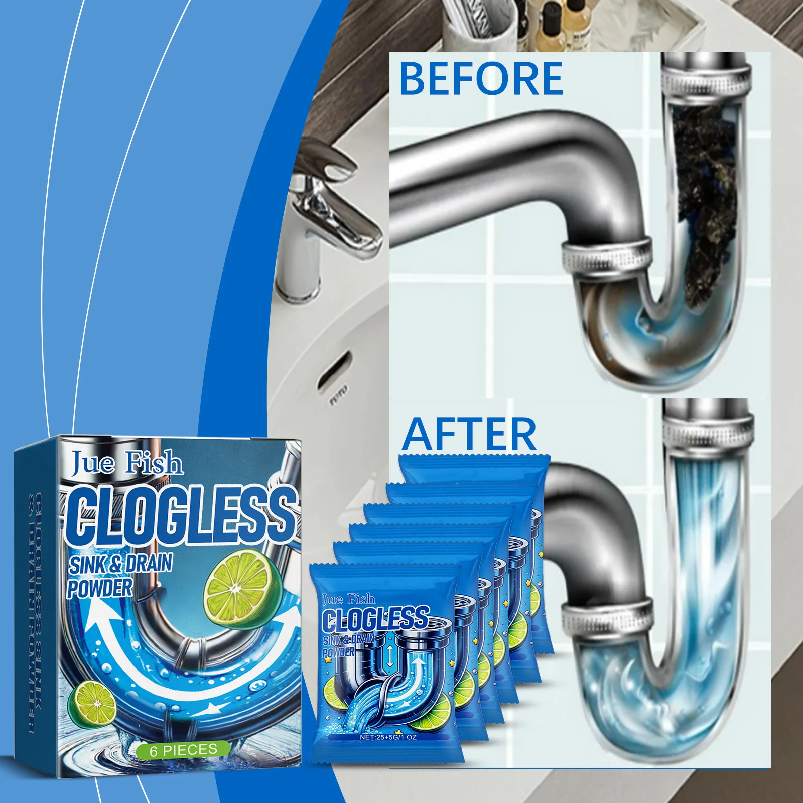 Jue Fish Clogless S…