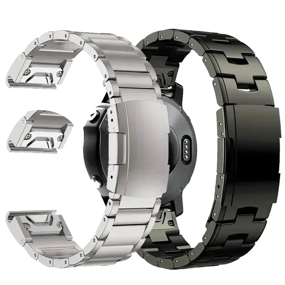 26mm 22mm Quickfit Titanium Band Voor Garmin Fenix 8 43/6/6XPro/7/7X/5X/5XPlus/Metalen Release Horlogeband Voor Forerunner 945 935 - afbeelding 2