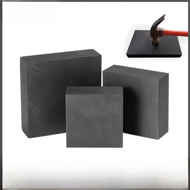 Bloc de caoutchouc industriel noir épais 3mm-100mm, joint d'amortissement élastique antidérapant, tampon antichoc, feuilles de caoutchouc résistantes à l'usure