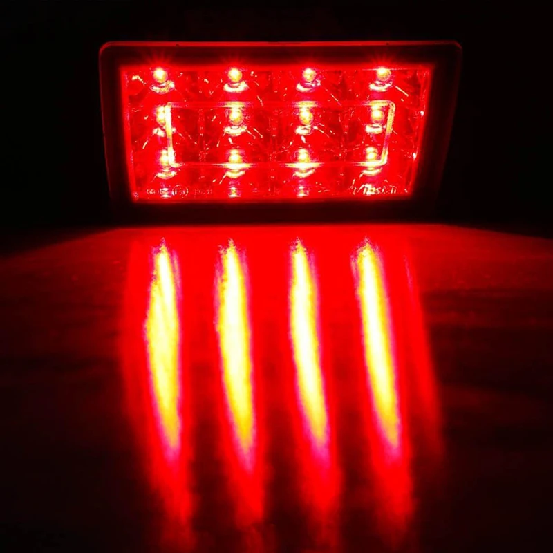 1PCS F1 LED Bar Style Rear Fog Lights Brake 4th brake Lamp For 2011-2021 Subaru WRX STi XV Impereza Install PnP Harness 12V view 5