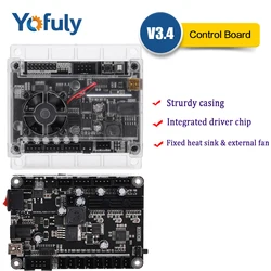 GRBL 1.1 porta USB scheda di controllo macchina per incisione CNC Driver integrato a 3 assi, Controller Offline per macchina Laser 2418,3018