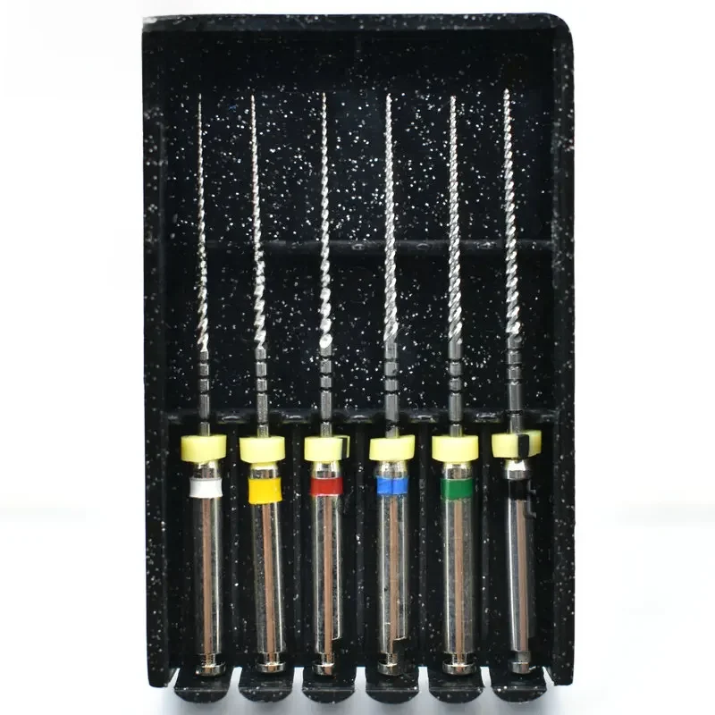 Profile dentystyczne 04 Pilniki obrotowe Endo Pilniki obrotowe Pilniki endodontyczne 25 mm Instrument dentystyczny z tytanu niklowego — zdjęcie 2