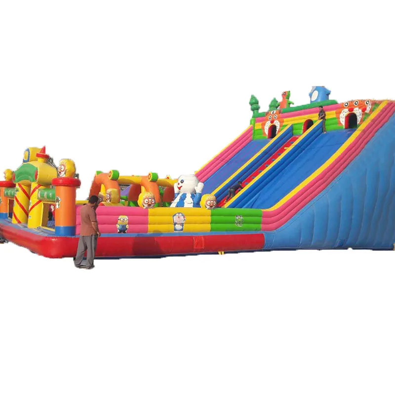 

Popular giant commercial inflatable slide /inflatable land slide for kids and adults Inflatable Indoor and Outdoor Trampoline