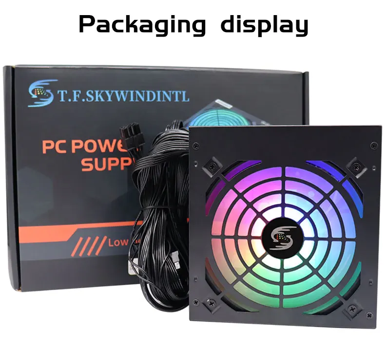 Fonte 500w PSU12V PC-Stromquellen für Büro 500W 24pin ATX Computer-Netzteil PSU 500W PC Gaming Power PC Gamer Quellenspiel – Detail 10