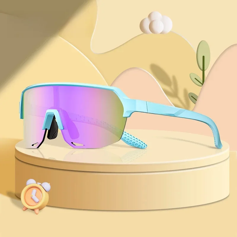 AliExpress kapvoe SCVCN Kids Cycling Sunglasses MTB Skating Glasses Sports Bicycle UV400 Child Camping Goggles Boys Girls Outdoor Bike Eyewear