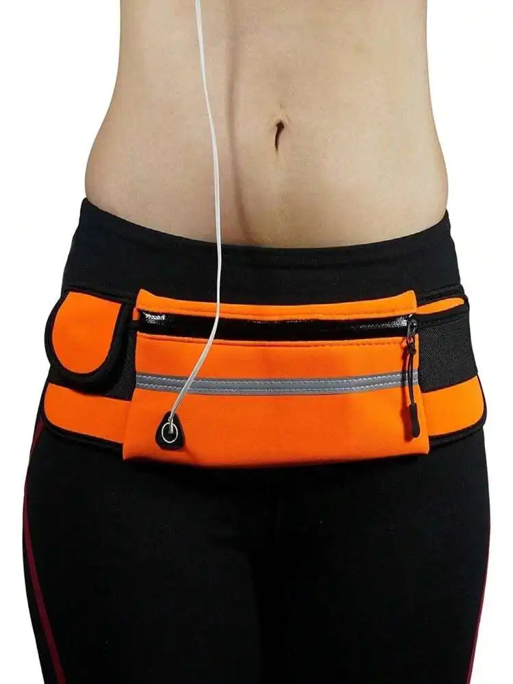 Single Athletic Waist Bag For Waterproof Sport Mobile Phone Door