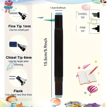 10 最佳銷售 酒精基馬克筆 - №5