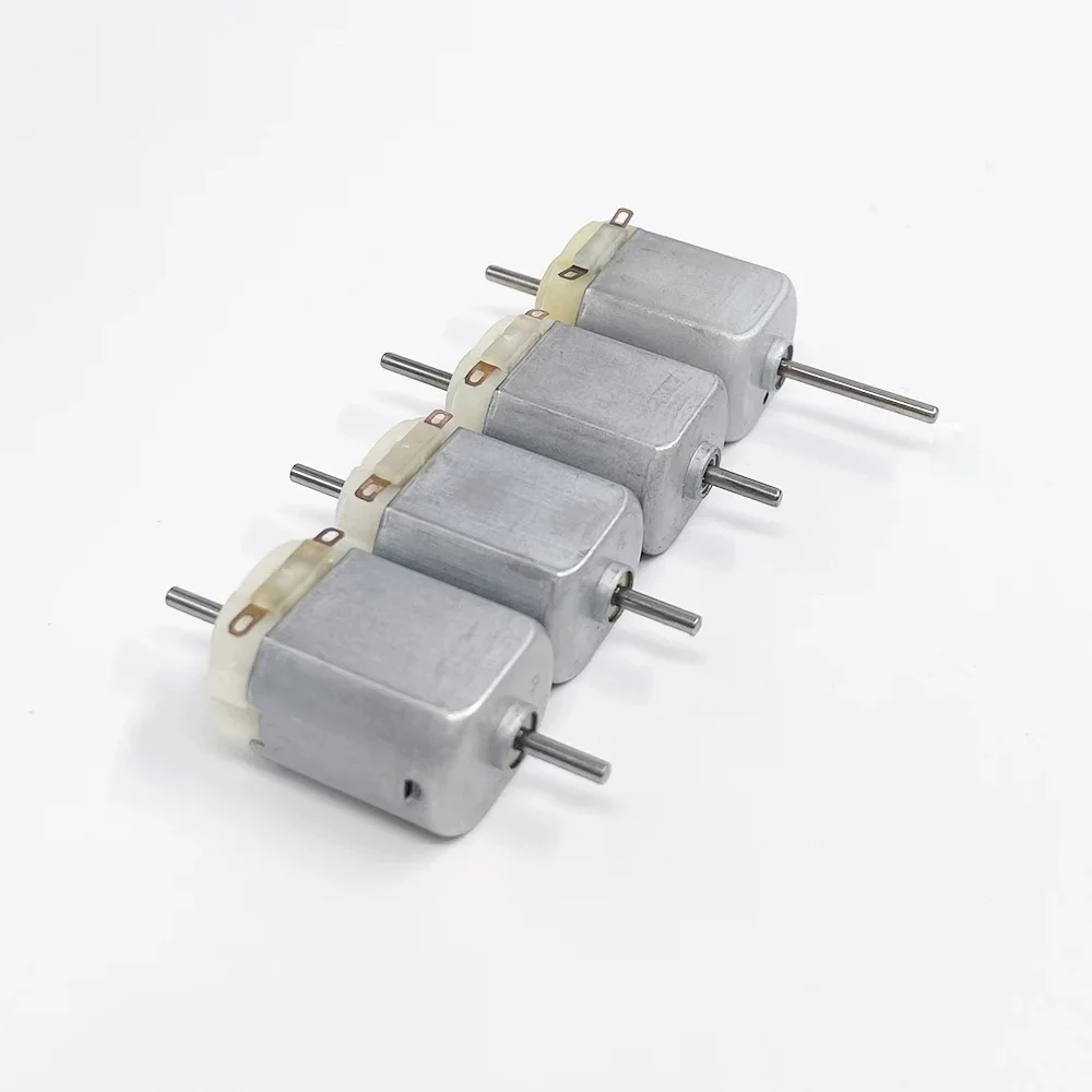 FC-130SA Mini 130 moteur à double arbre DC 3V 3.7V 5V 6V 9V 12V haute vitesse Micro 20mm moteur électrique bricolage passe-temps jouet voiture bateau Train