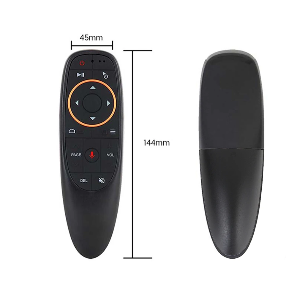 G10S Pro BT Chuột Không Dây 2.4G Con Quay Thông Minh Điều Khiển Từ Xa Với Tiếng Nói IR Học Tập Cho Android TV Box h96 MAX X88 PRO X9