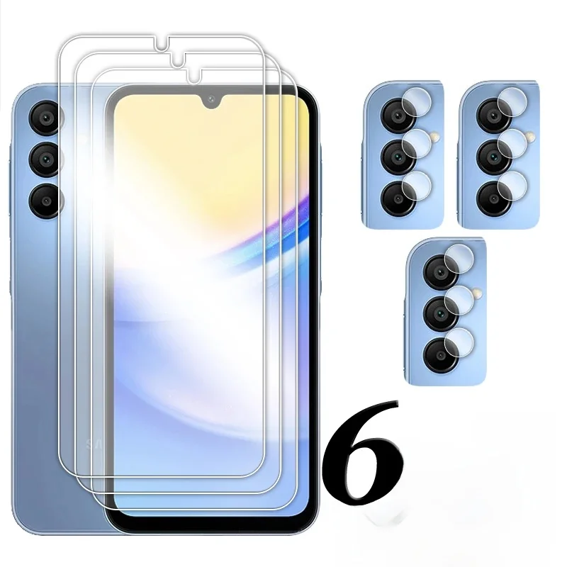 Pour Samsung Galaxy A16 5G verre pour Samsung A16 A17 5G verre trempé pleine colle protecteur d'écran clair pour Galaxy A16 Film