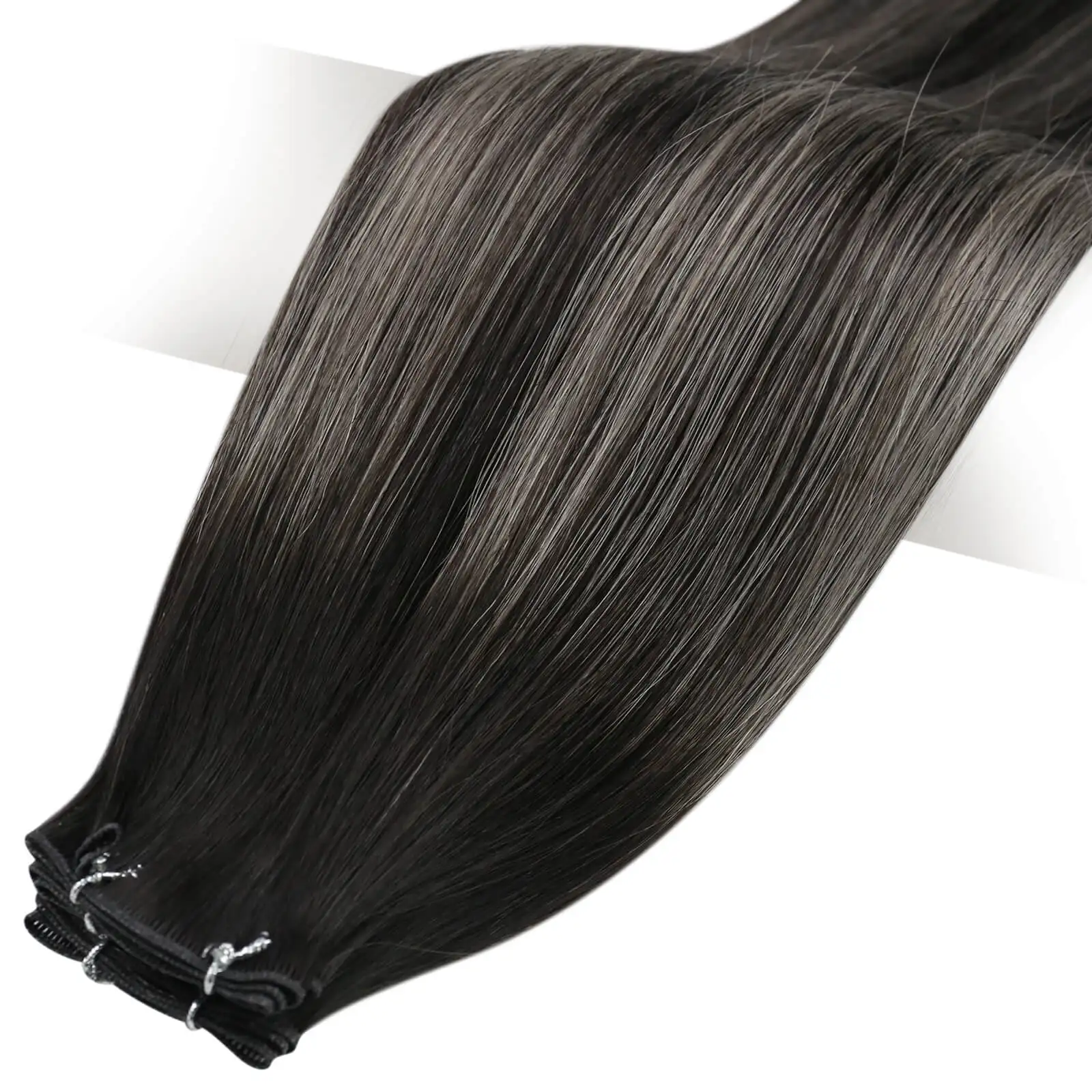 LaaVoo Virgin Hair Genius Weft Наращивание волос 16-24 дюймов 25 г Пучки человеческих волос Высокое качество Невидимый Genius Weft