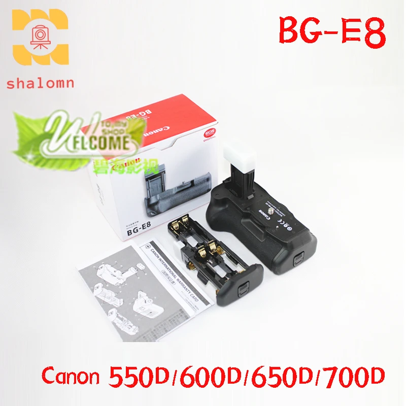 

New Original BG-E8 Bottom Battery Grip For Canon EOS 550D 600D 650D 700D T5i T4i T3i T2i SLR