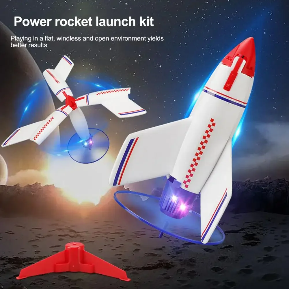 

Auto recycle Rocket Launcher for Kids Electric Motorized Air Rocket Toy Outdoor Rocket Toys for Kids Gift for Boys & DS Servies