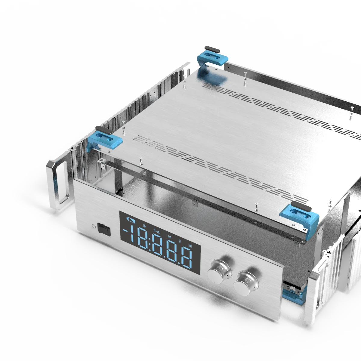 Custom Laboratory Medical equipment Enclosure Controller custodia in lamiera integrata portatile 115H Switch Server Chassis