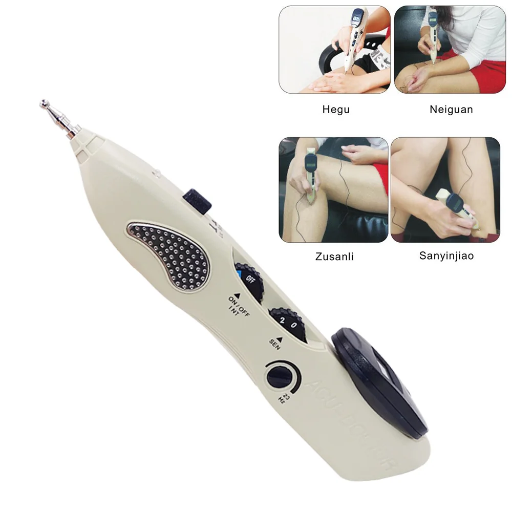 Acupuntura Pen Point Detector Electronic Massage Acupuncture Pen Pain Therapy Electric Acupuncture Meridian Pen Body