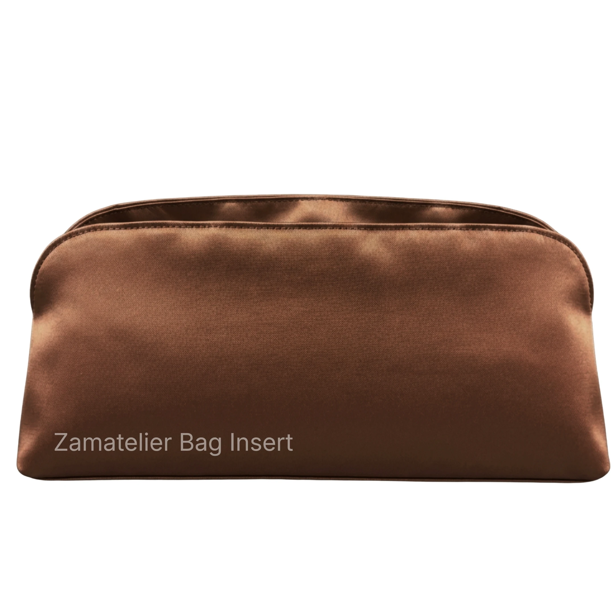 Zijden inzetstuk voor L.V. Squire East West Bag, Tote Hobo Organizer Satijnen handtasinzetstuk, voering met ritsvak en basisvormer