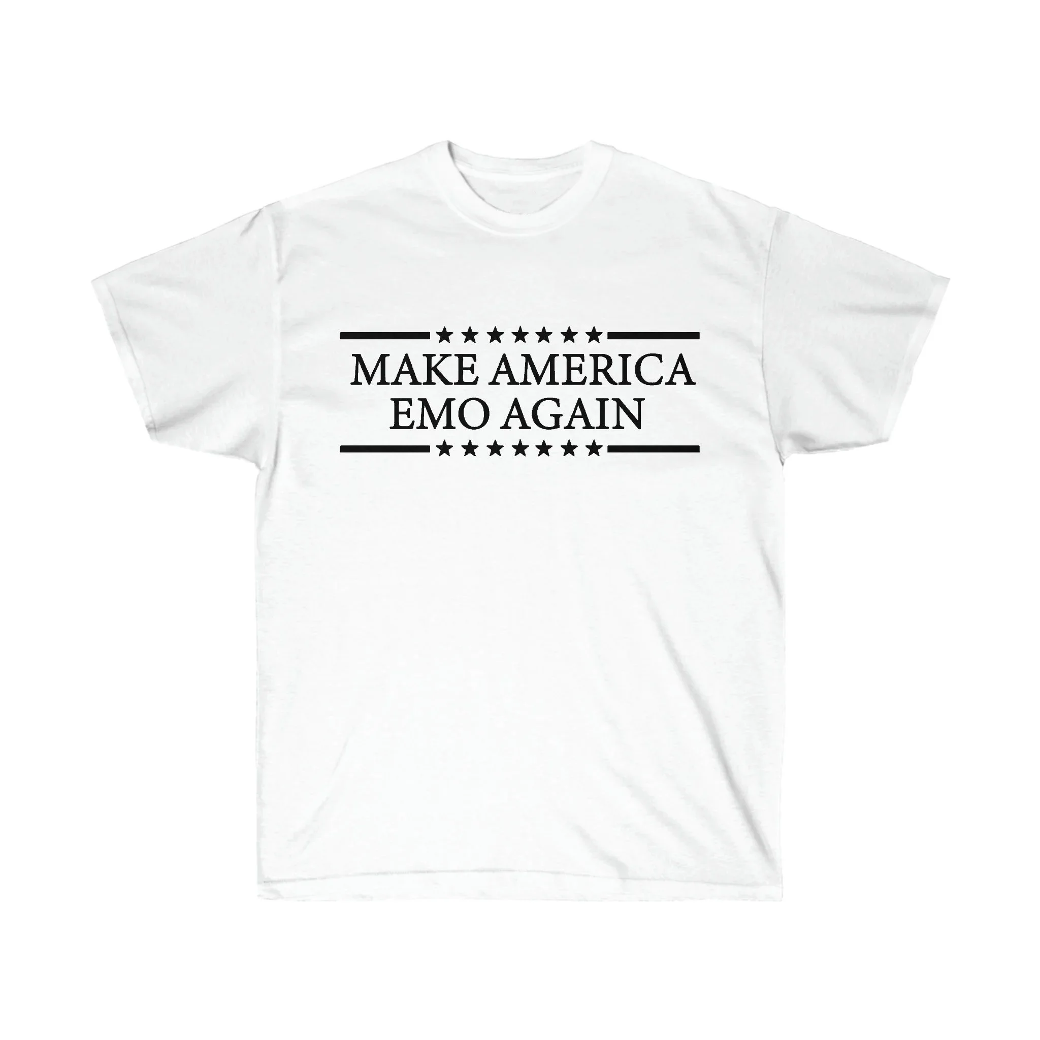 Футболка Make America Emo Again, модные хлопковые футболки Elder Emo Nite, концертная фестивальная футболка с группой When We Were Young Election