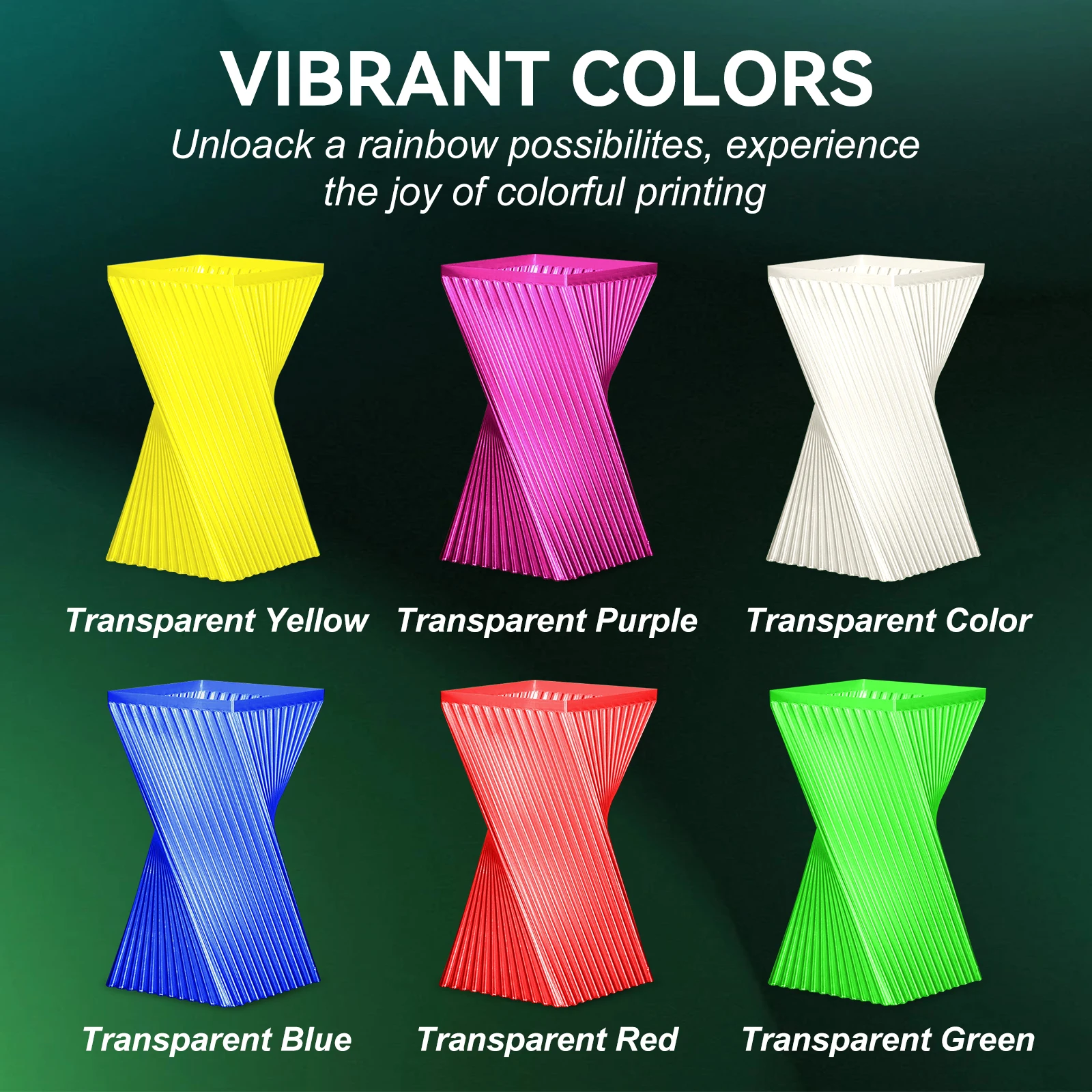 CoLiDo PETG/TPU/ABS 3D-Filament 2 kg 1,75 mm +/-0,02 mm 3D-Druckfilament, ordentlich gewickeltes Filament, Vakuumverpackung, schneller Versand, EU – Detail 12