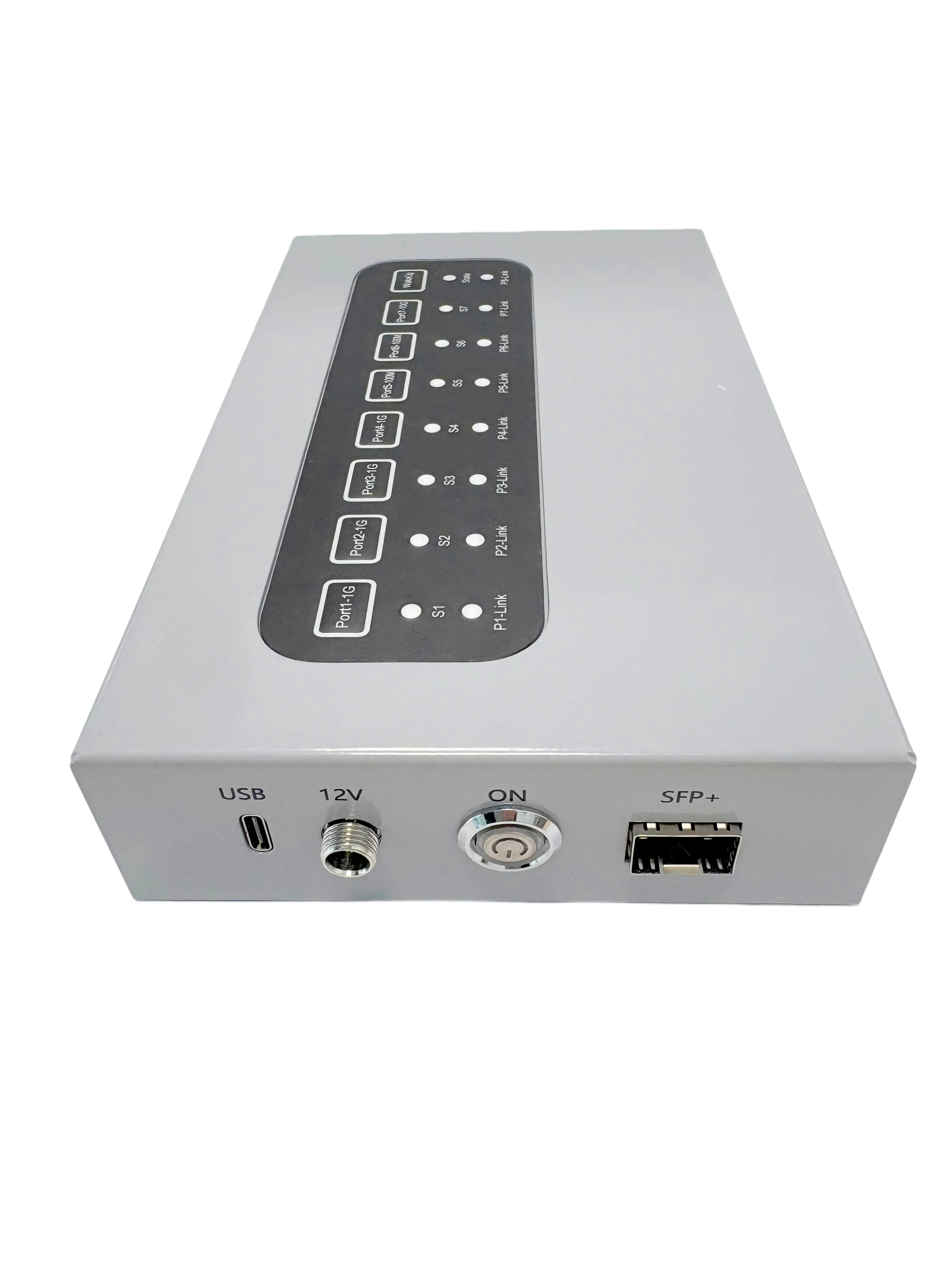 10GBASE-T1 to SFP+ Automotive Multi-Gigabit switch converter 10G/1G/100M Base-T1 converter Anet-831A-M