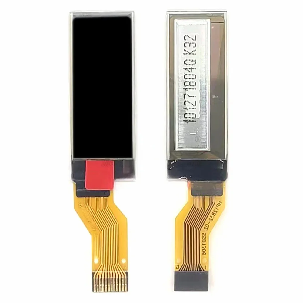 0,91-calowy ekran OLED 128*32 COG SPI Lutowanie 12-pinowy port szeregowy SSD1306 OLED Niebieskie słowo — zdjęcie produktu 7