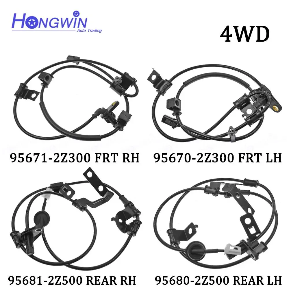 

Передний, задний, правый, левый датчик скорости ABS 4WD для Hyundai Tucson IX35 1,6 2,0 95670-2Z300 95671-2Z300 95680-2Z500 95681-2Z500