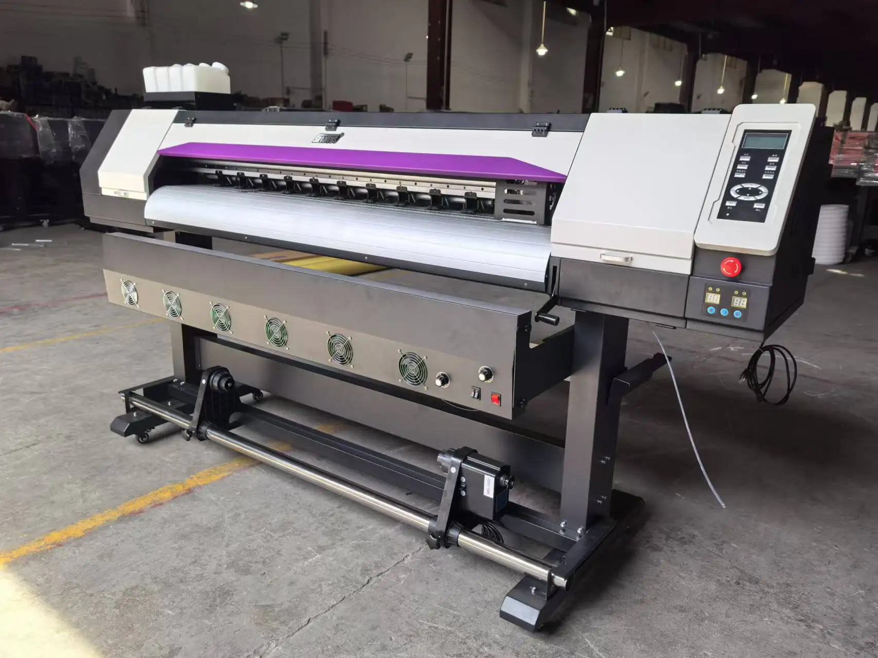 Easy Operation 1.6m Large Format Printing Machine High Quality Sublimation Printer Paper for Shirts Eco solvent printing Banner