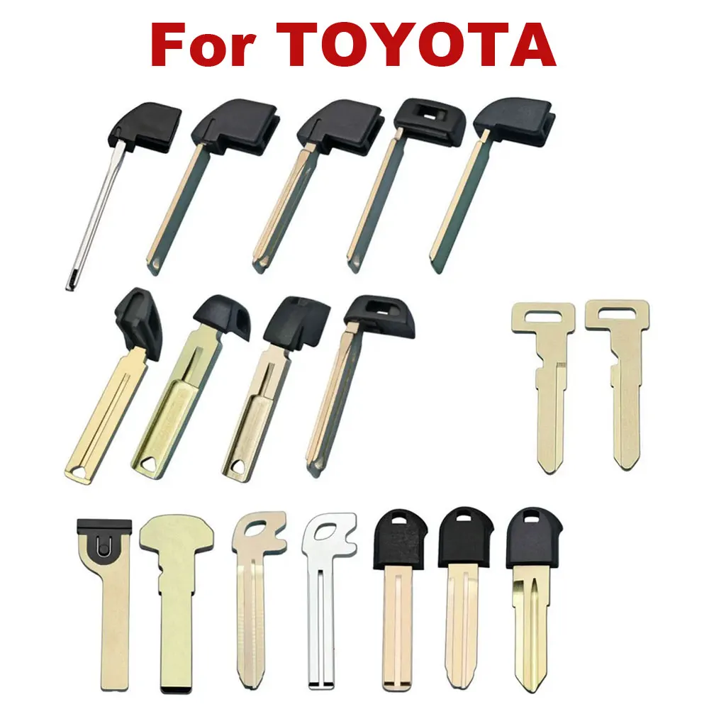 Emergency small key for the smart card of Toyota Vios, Levin, Alphard, Camry, Crown, Sienna, RAV4, Prado, Prius. Locksmith tools