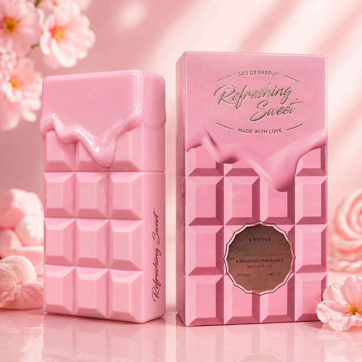 V.V. Perfume LOVE 30 ml para mujer - 4 aromas disponibles, perfume de larga duración