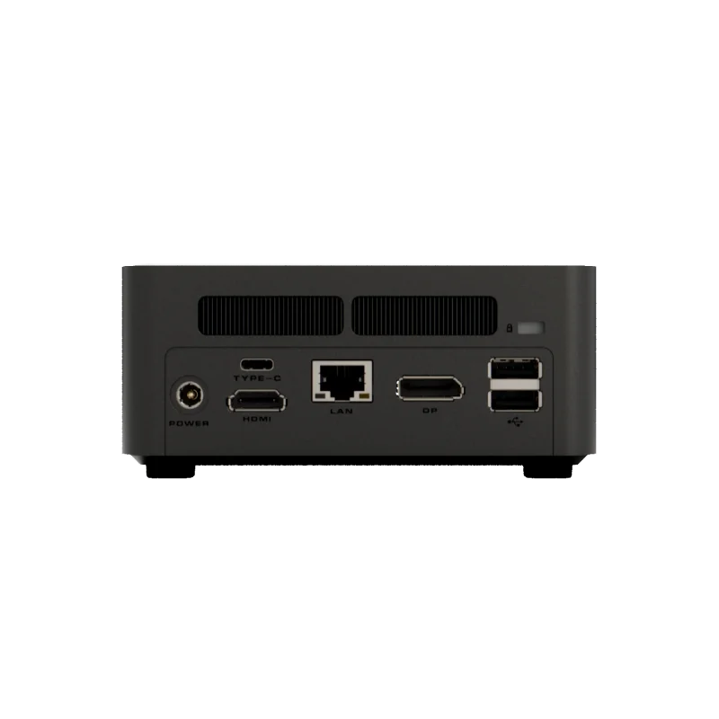 Mini computer desktop tascabile host colorato ad alte prestazioni Design per ufficio aziendale Mini piccolo pc 13420H 16G/32G + 1T