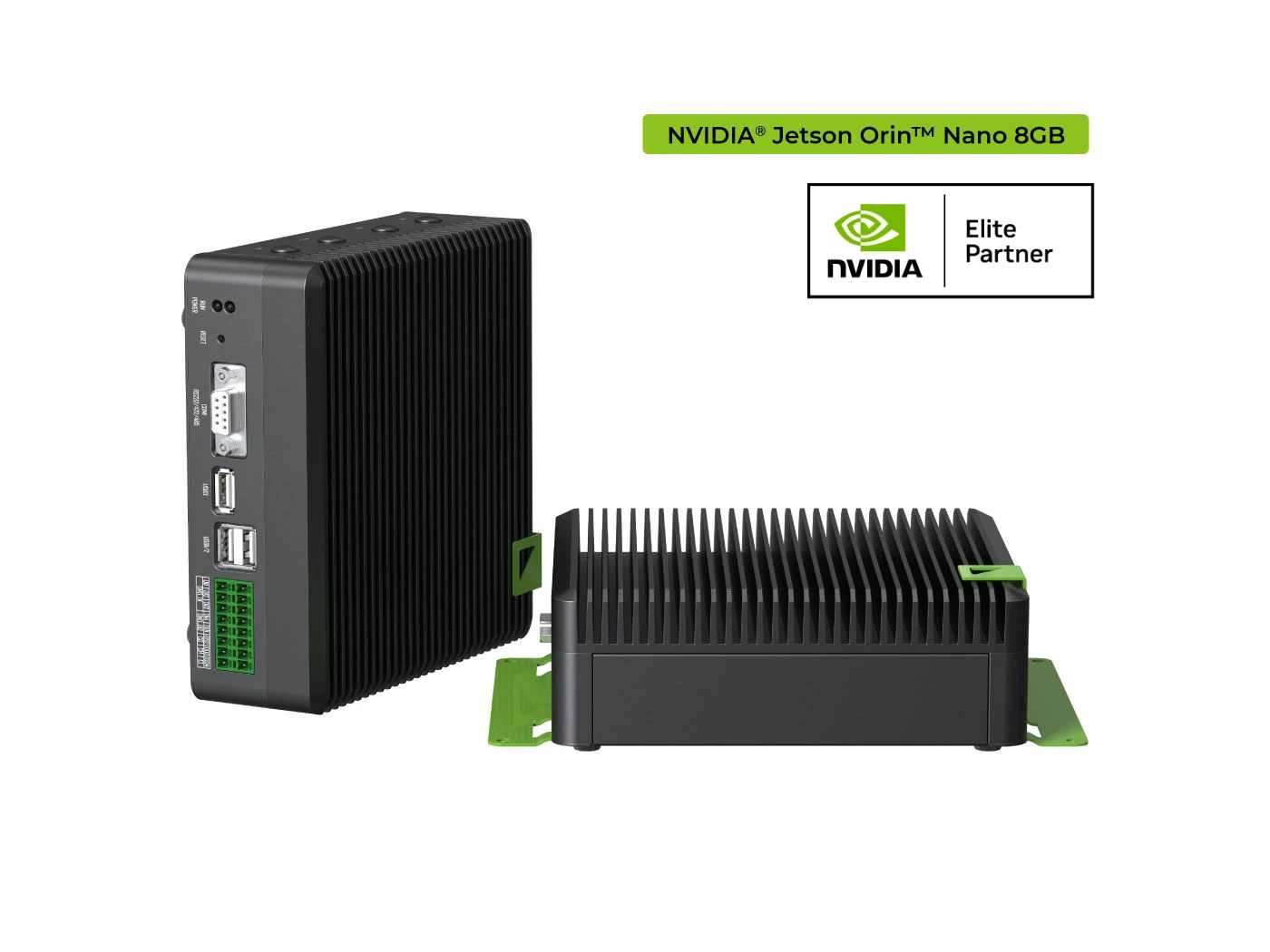 reComputer Industrial J3011 — безвентиляторное устройство AI Edge с Jetson Orin ™   Нано 8 ГБ