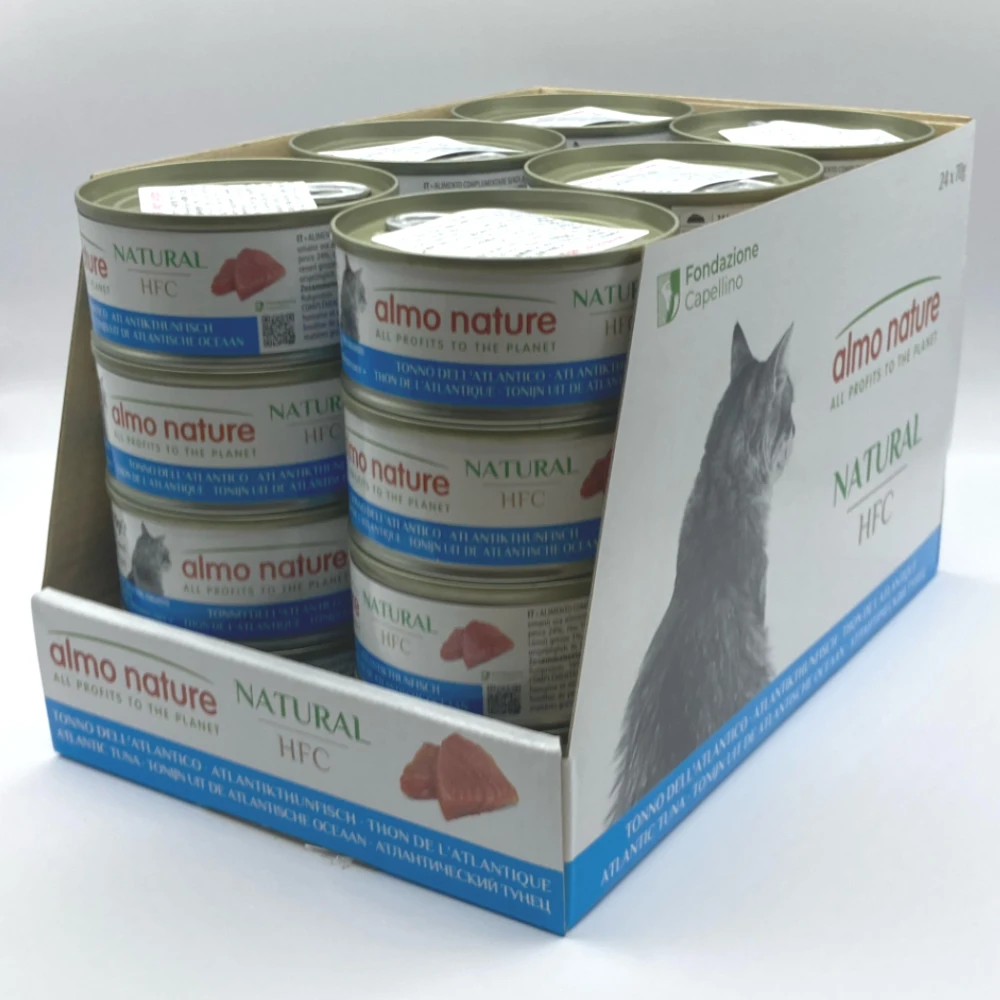 Almona Natural stock can Atlantic tuna 70g X24 1 box