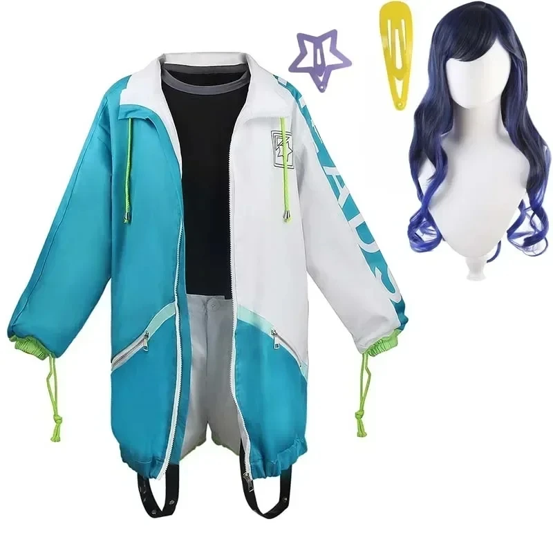 Shiraishi An Costume Outifit Project Sekai Cosplay Costume Shiraishi Uniform Jacket  for Anime Comic Con