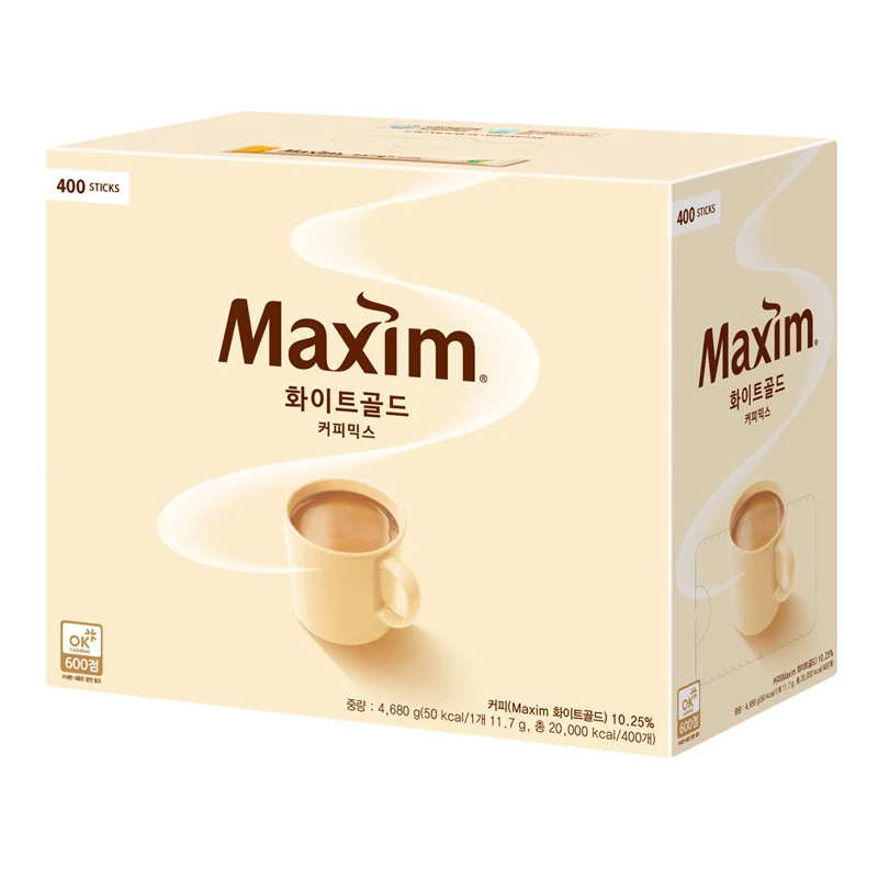 Кофе Maxim White Gold Mix 400т/