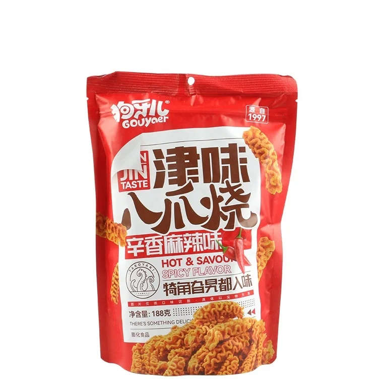 SNACK crispy wheat flavor BBQ 188g