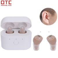 C400 Elderly hearing aid rechargeable hidden deaf hearing device mini wireless sound amplifier invisible hearing aid earphone