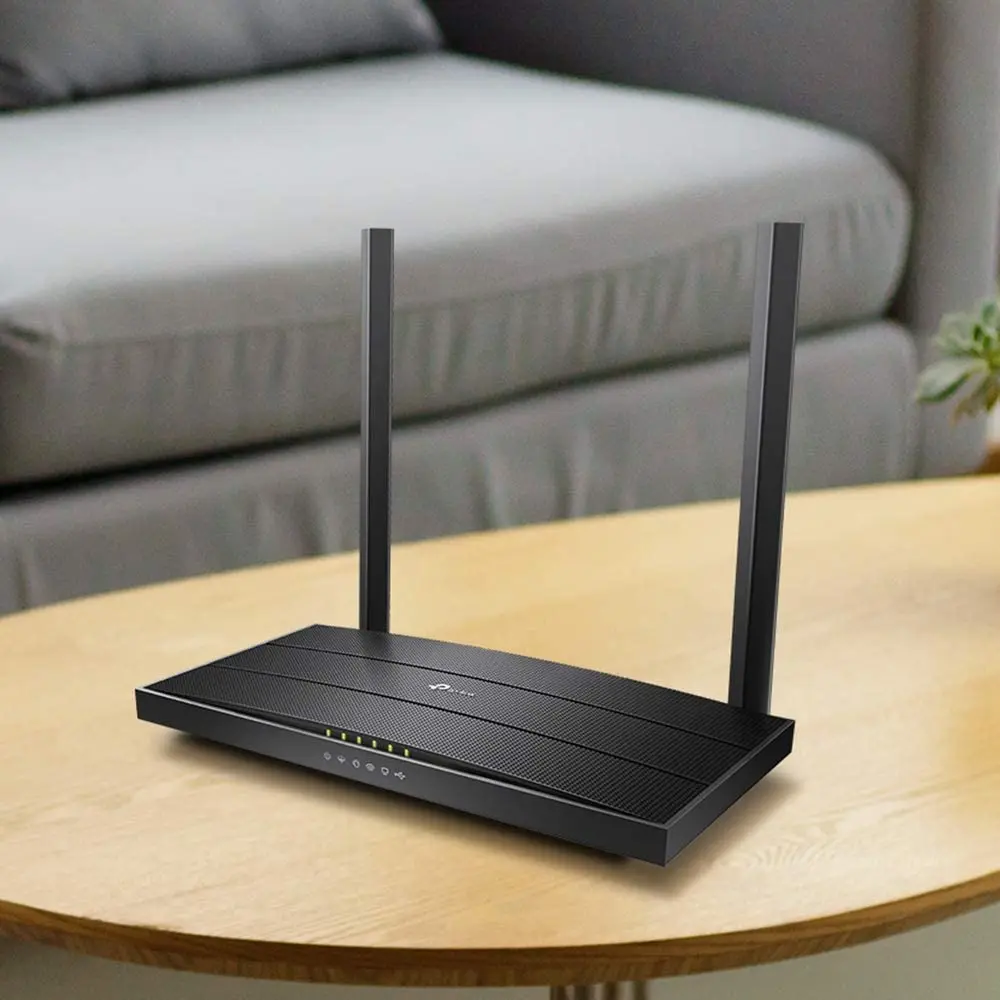 TP Link Archer VR400 AC1200 Wireless MU-MIMO VDSL/ADSL Modem Router Superfast WiFi High-Speed VDSL Modem Router