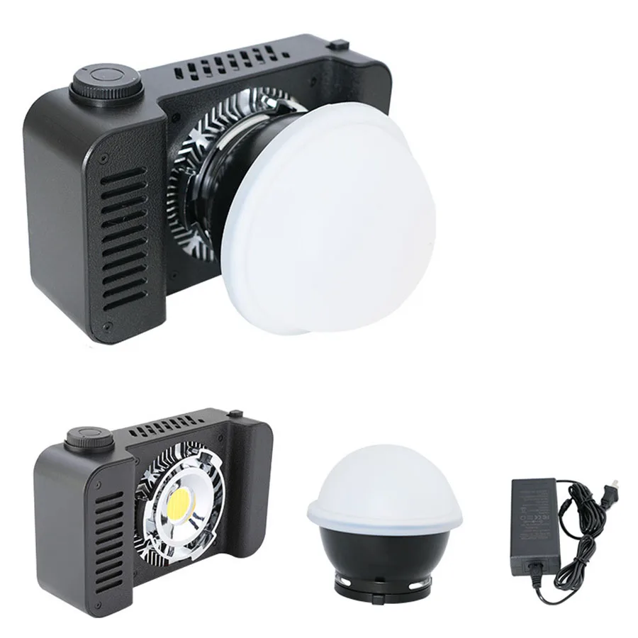 CX100 100W LED Video Light, Built-in  Battery COB Portable Photography Light Bi-Color  Continuous Outpu96+ TLCI 97+ Continuous