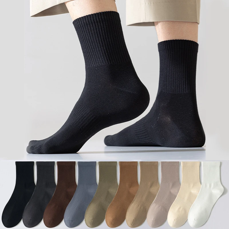 Pass Time Men 5A Antibacterial Heavy Neck Socking Sweat Absorption and deodorization function Winter cotton socks SO0151