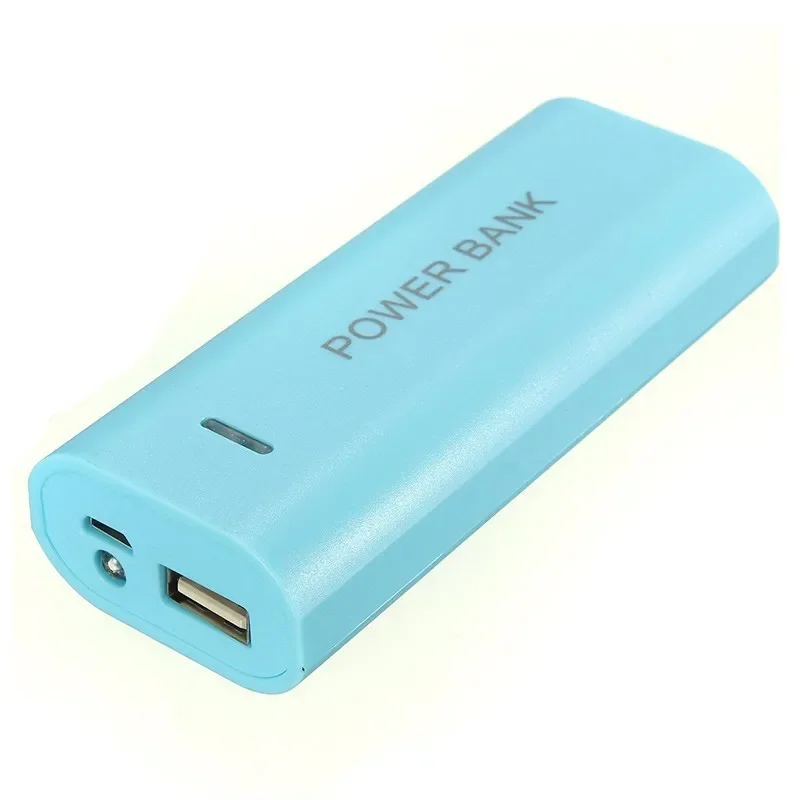 5600mAh 2*18650 USB Power Bank Box 5V DIY uchwyt baterii bez spawania etui z ładowarką do ładowania telefonu bez baterii