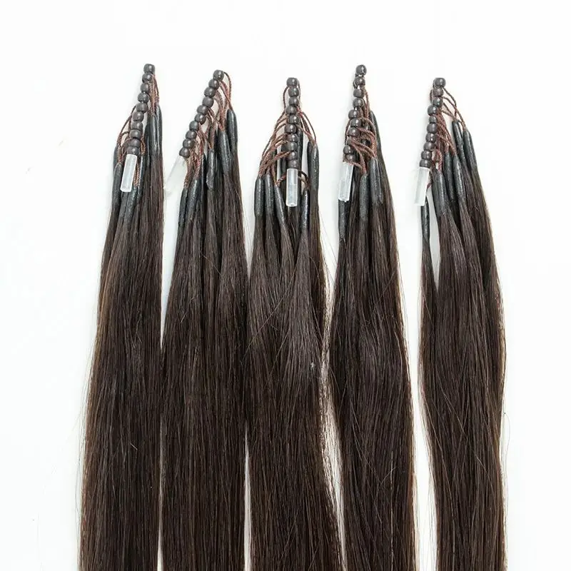 8D Hair Extensions Cold Fusion Micro Link Hair Extension Mechine Remy 360°Movement 30g 50pcs/pack Invisible For Thin & Fine Hair